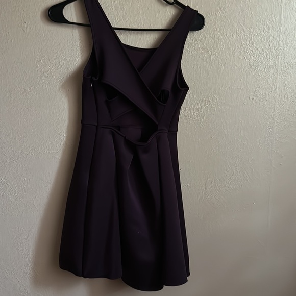 Express Dark Purple Dress - Picture 3 of 6